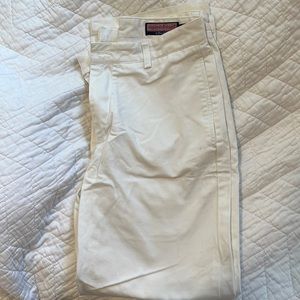 Men’s White Vineyard Vines Club Pant 30/30